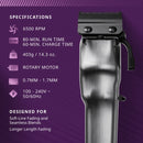 Wahl Professional All-Metal Legend+ Cord/Cordless Clipper (3027401/3027402)