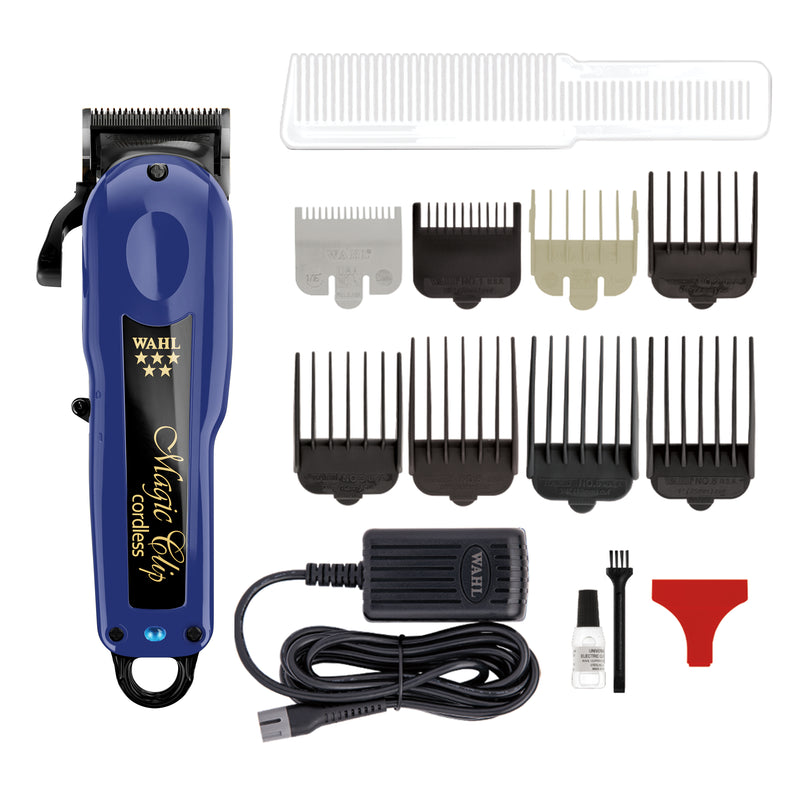 Wahl Professional 5 Star Limited Edition Magic Clip Cordless Clipper - Navy (3028849)