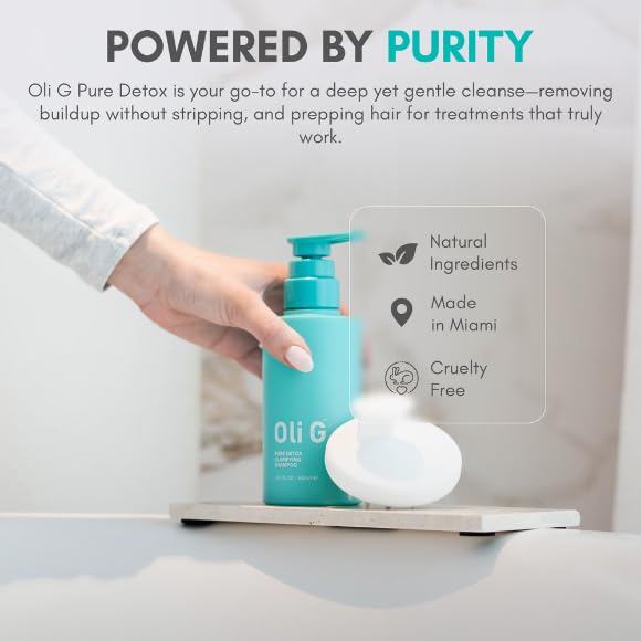 Oli G. Pure Detox Clarifying Shampoo (300ml/10.1oz)