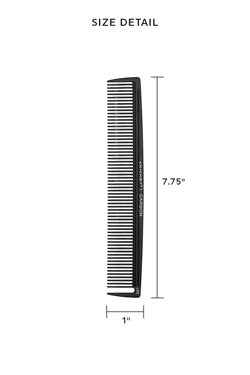 Cricket Carbon Static-Free & Heat Resistant Cutting Comb