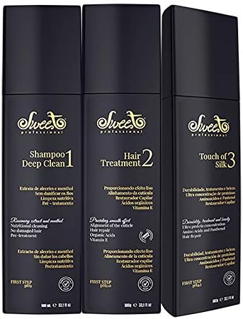 Sweet Professional Lovely 3-Step Hair Thermal Smoothing Kit