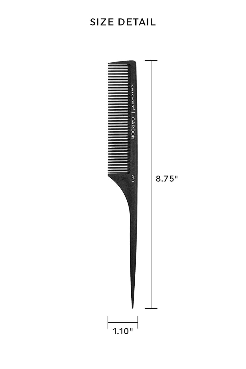 Cricket Carbon Static-Free & Heat Resistant Cutting Comb