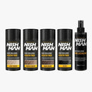 Nishman Hair Building Keratin Fiber + Locking Mist Set (100ml & 20g)