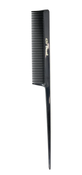 Krest Cleopatra Wide Teeth Tail Comb (No. 430) - Black