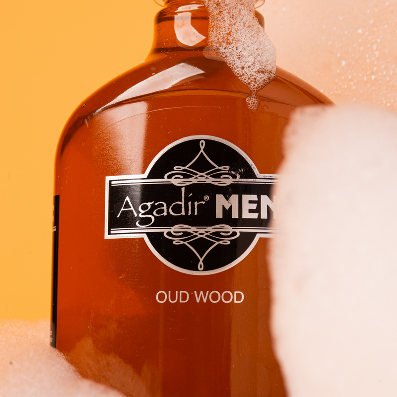Agadir Men Hair & Body Wash - Oud Wood (500ml)