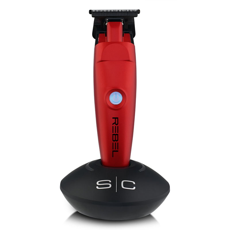 StyleCraft Super-Torque Modular Rebel Clipper & Trimmer Combo Set - Red (SC203)