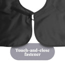 Betty Dain Nylon Shortie Cape (299-BLK)