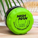 Nishman M2 Strong Hold Low Shine Hair Styling Matte Clay Wax - Keratin (100ml/3.4oz)