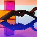 Colortrak Rubberized Croc Clips Set - 4pk