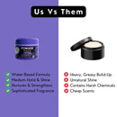 Rolda Midnight Pomade Medium Hold Medium Shine w/ Keratin Complex (150g/5.29oz)