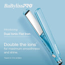 BaBylissPRO Nano Titanium Dual Ionic Flat Iron - 1 1/4" (BNT9125TUC)