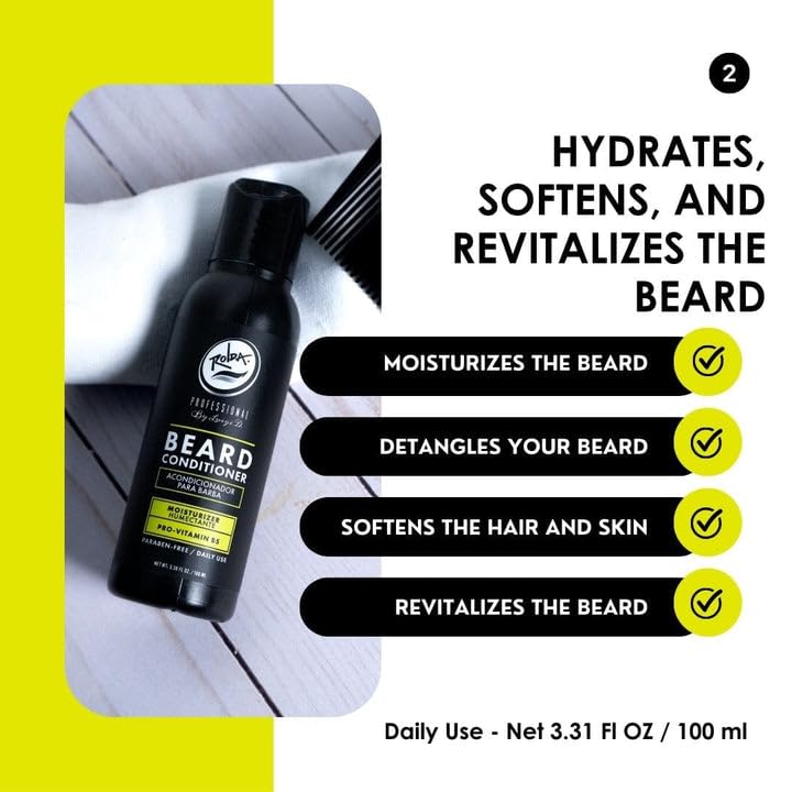 Rolda 5pc Men's Beard Care Grooming Kit