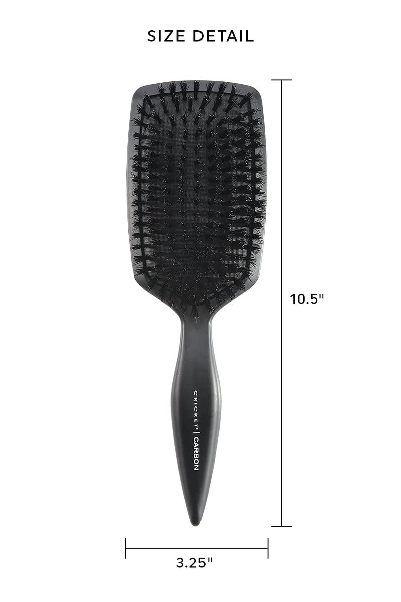 Cricket Carbon Boar Paddle Brush