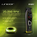 B-Way T-Linear Cordless Trimmer w/ Dual Core Linear Motor
