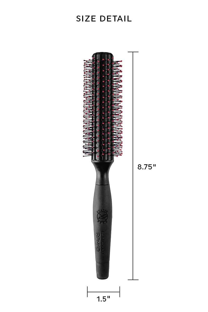 Cricket Static Free RPM Black Round Brush