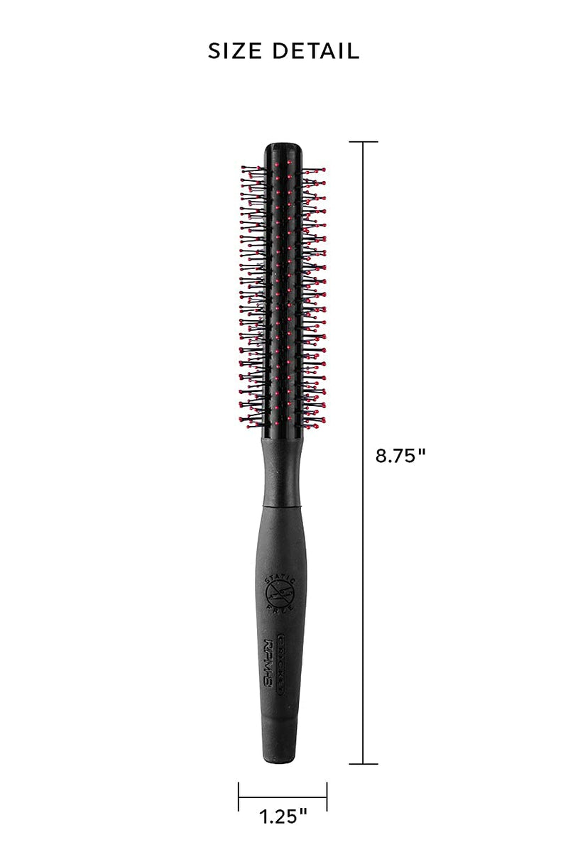 Cricket Static Free RPM Black Round Brush