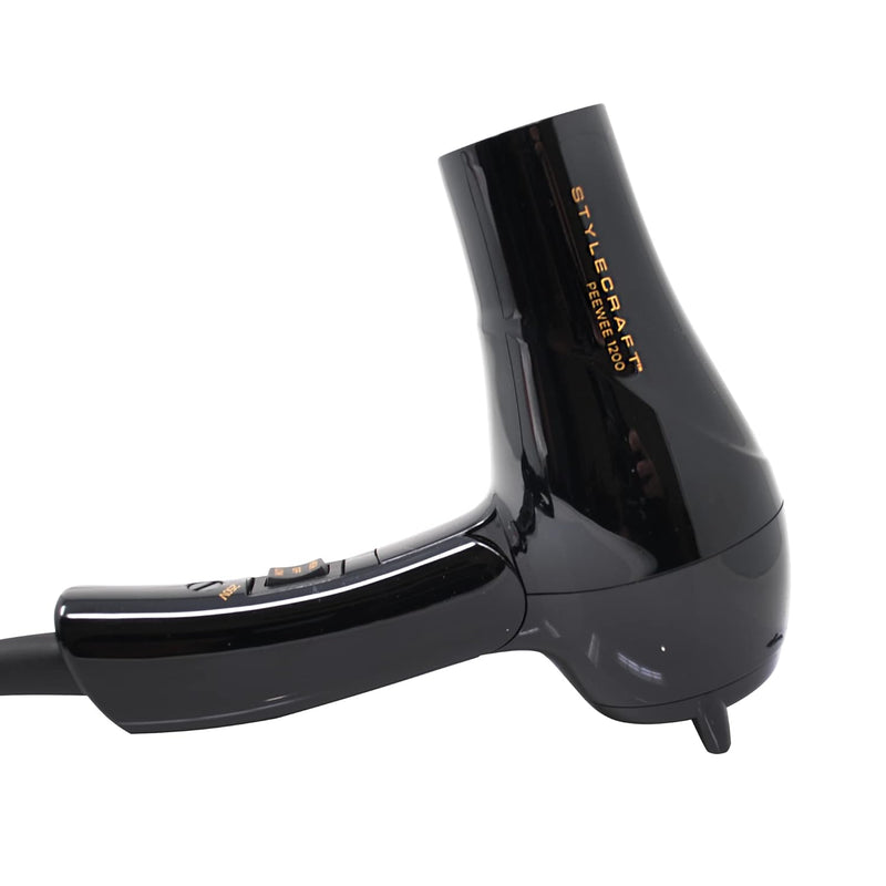 StyleCraft Peewee 1200 Foldable Compact Travel Hair Dryer