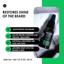 Rolda 5pc Men's Beard Care Grooming Kit