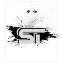 Supreme Trimmer Premium Hair Cutting Barber Cape w/ Hook Clip - Ghost Ink