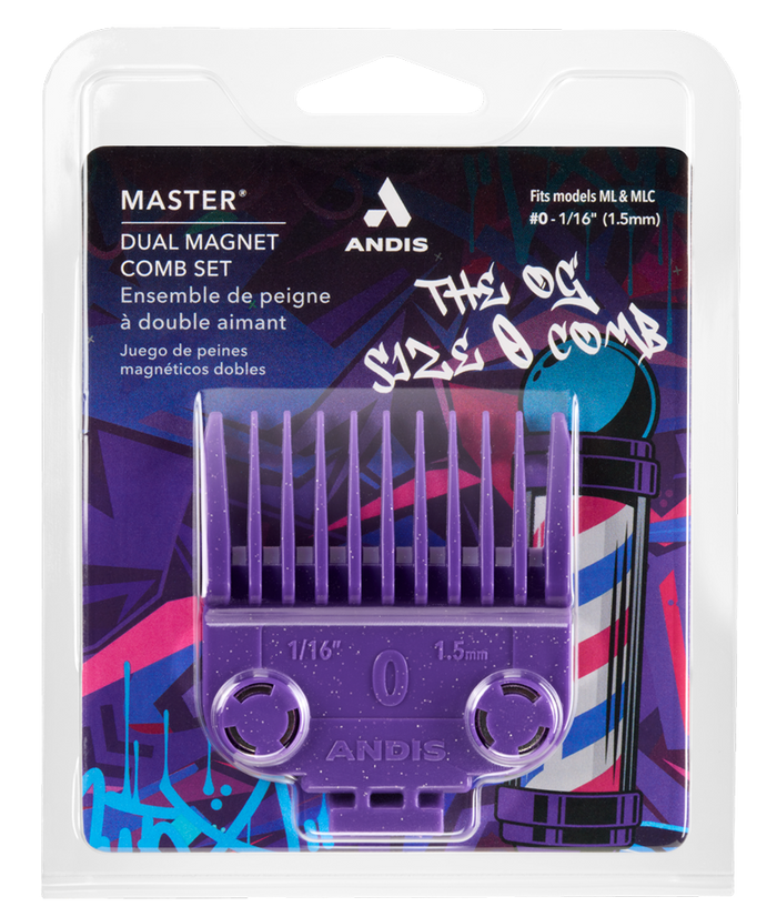 Andis master コードレス マグネットガード 充電スタンド付き 箱無し Andis Master Dual Magnet Blade Guard Attachment w/ Longer Teeth - 