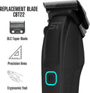 Supreme Trimmer Recharge Clipper with Removable Battery and Smart Charging Base (STC779)