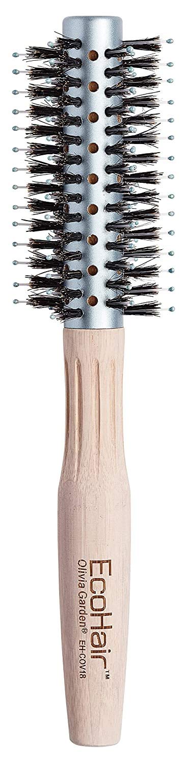 Olivia Garden EcoHair Eco-Friendly Bamboo Combo Vent Barrel Brush Collection (EH)