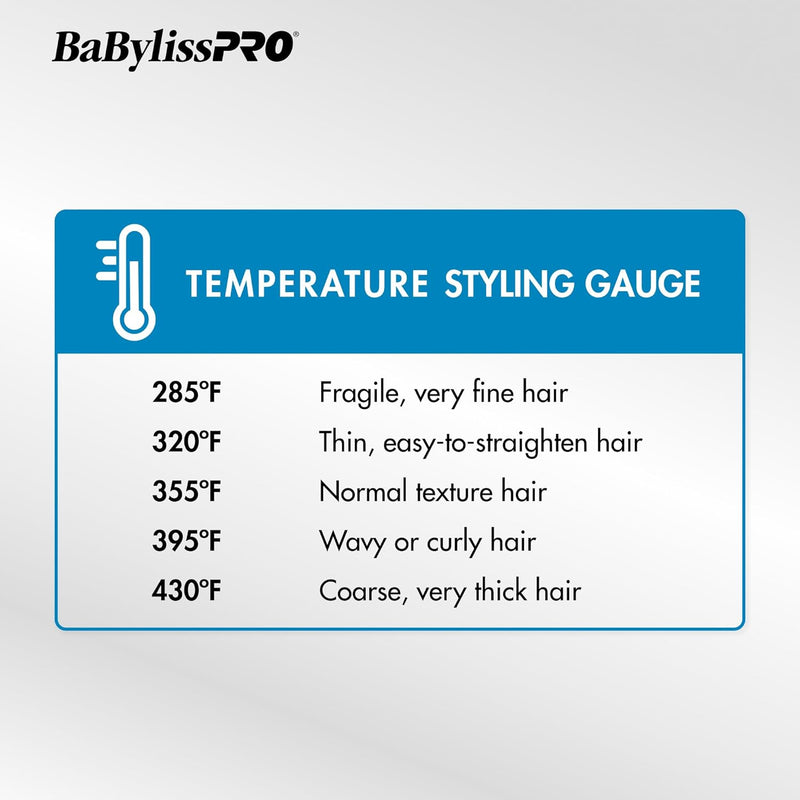BaBylissPRO Limited Edition Black & Blue Nano Titanium Extended Barrel Curling Iron - 1.25" (BNTWMB125XLUC)