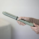 StyleCraft Sage Retractable Styling Brush & Curling Wand w/ Ceramic Barrel - 1.25" (SC716GR)