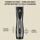 Andis Supra ZR II Cordless Detachable Blade Clipper (79160)