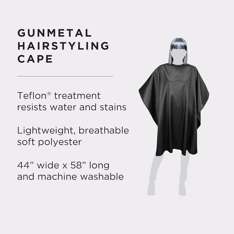 FROMM Premium Hair Styling Cape - Gunmetal