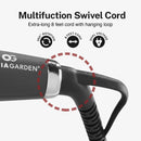 Olivia Garden Titanium + Ion Curling Iron - 1 1/4" + Free Detangling Brush
