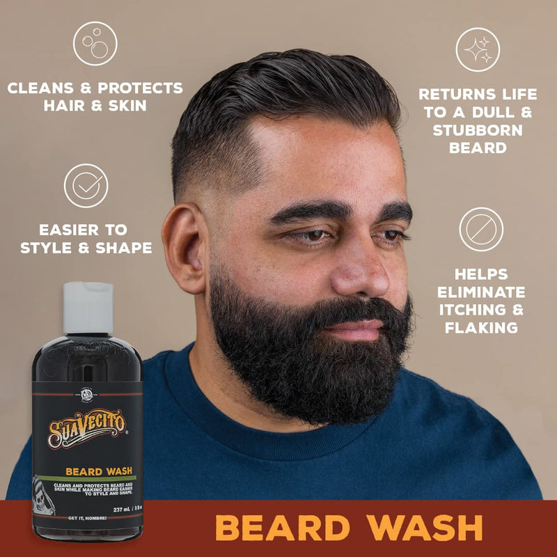 Suavecito Beard Wash (237ml/8oz)