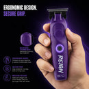 StyleCraft Purple Reign EON Digital Brushless Cordless Clipper & Trimmer Bundle (SC620P + SC422P)