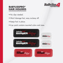 BaBylissPRO Hair Holders (6 pack)