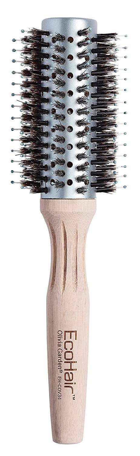 Olivia Garden EcoHair Eco-Friendly Bamboo Combo Vent Barrel Brush Collection (EH)