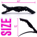 Colortrak Rubberized Croc Clips Set - 4pk