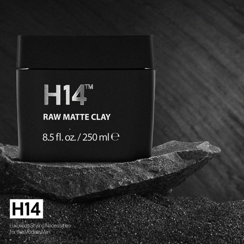 H14 Strong Hold Raw Matte Clay (100ml/3.38oz)