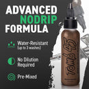 Tomb45 No Drip Enhancement Color for Beard & Line Up - Black/Brown