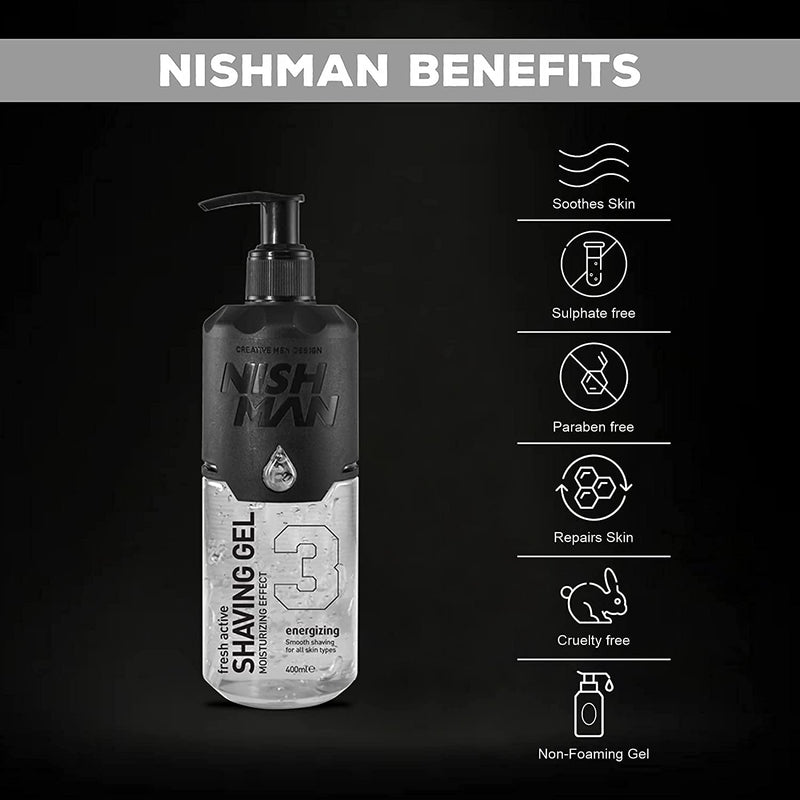 Nishman Shaving Gel (400ml/13.5oz)