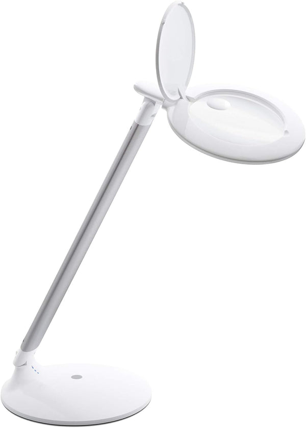 Daylight Premium Halo Go Portable Lamp w/ Magnifier (U25201)