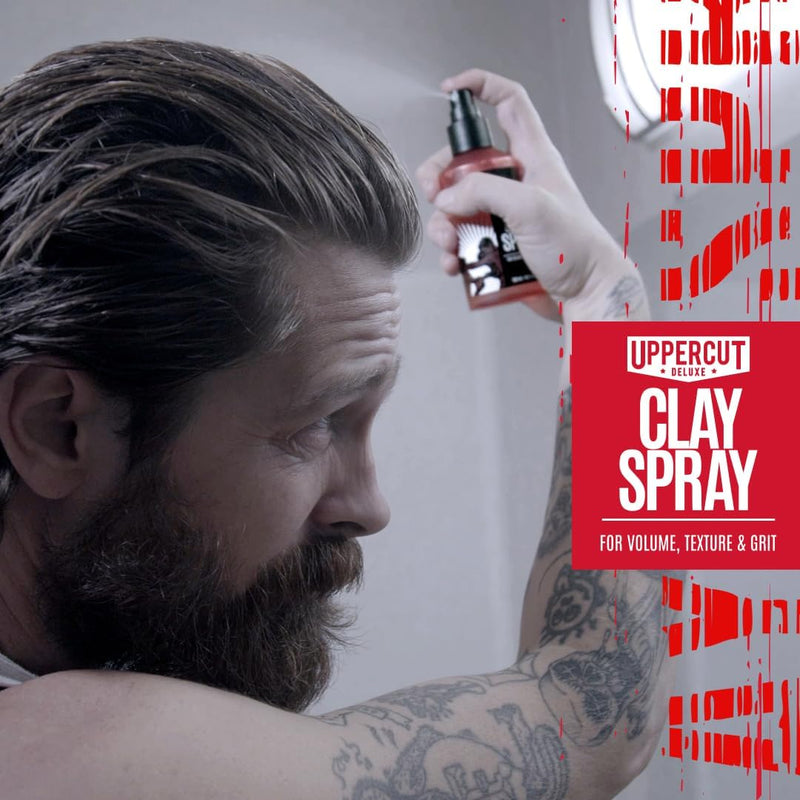 Uppercut Deluxe Clay Spray For Volume, Texture & Grit (150ml/5oz)