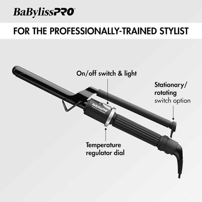 BaBylissPRO Porcelain Ceramic Marcel Curling Iron