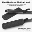 Olivia Garden Titanium + Ion Curling Iron - 1 1/4" + Free Detangling Brush