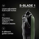 Elchim S-Blade Professional Cordless Clipper & Trimmer Value Set