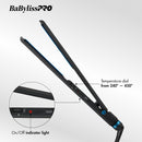 BaBylissPRO Limited Edition Nano Titanium Black & Blue Ultra-Thin Flat Iron