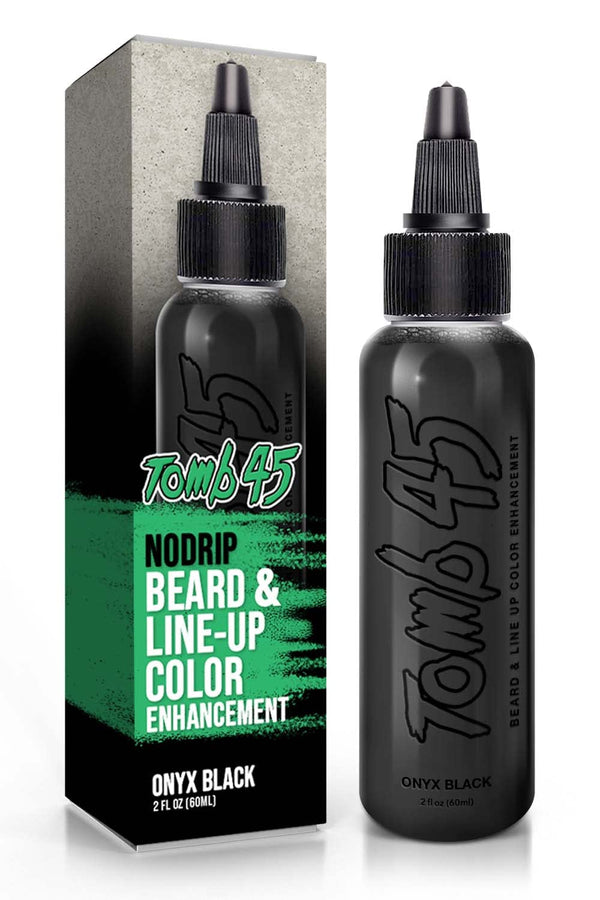 Tomb45 No Drop Enhancement Color for Beard & Line Up - Onyx Black