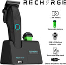 Supreme Trimmer Recharge Clipper with Removable Battery and Smart Charging Base (STC779)