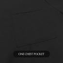 Betty Dain Classic Barber Jacket w/ Hidden Side Zipper Closure - Size M/L