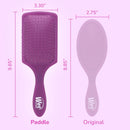 Wet Brush Pro Paddle Detangler Brush - Frost Edition