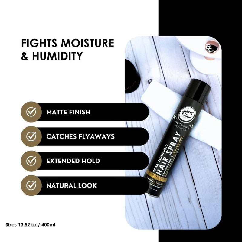 Rolda Extra Strong Hold Matte Finish Hair Spray (400ml/13.52oz)